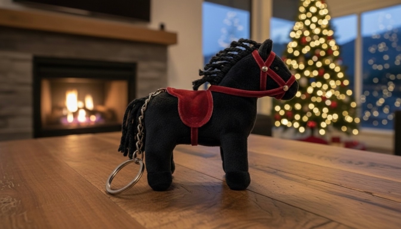 Dardant Valkyrie 
Horse Key Ring